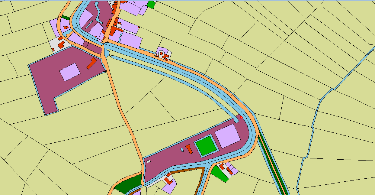 Kadastralekaart van HisGis