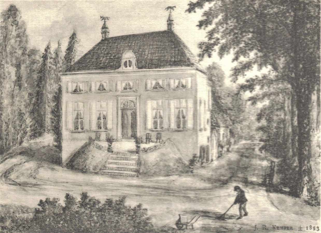 Koppelrust
              noordzijde door J.R. Kemper